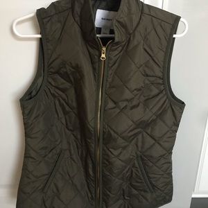 Old Navy Olive Green Vest - Small